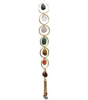 Gemstone 7 Chakra wall hanging