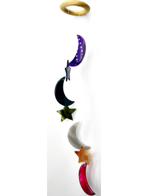 Star & Moon wind chime