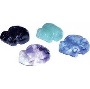 (set of 12) 15mm Frog various stones