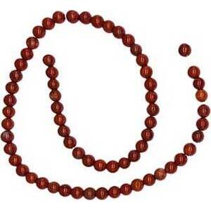 6mm Red Jasper beads