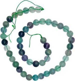 8mm Rainbow Fluorite beads