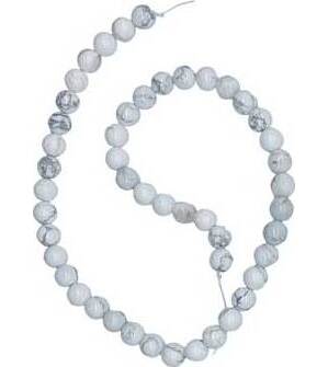 8mm Howlite beads 8mm Howlite beads