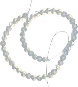 8mm Opalite beads