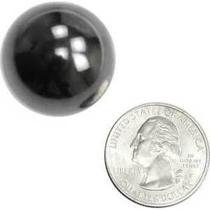 1" Magnetic Hematite Balls 10 Pair