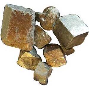 1 lb Pyrite Cubed Stones