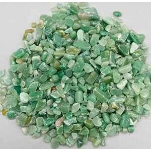 1 lb Aventurine, Green tumbled chips 5-8mm 1 lb Aventurine, Green tumbled chips 5-8mm