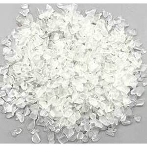 1 lb Glass tumbled chips 5-8mm