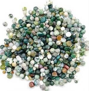 1 lb Jasper, Fancey tumbled chips 5-8mm 1 lb Jasper, Fancey tumbled chips 5-8mm