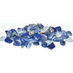 1 lb Lapis tumbled chips 7-9mm