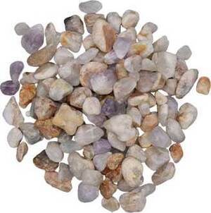 1 lb Spirit Quartz tumbled chips 8-12mm