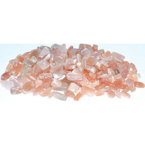 1 lb Sunstone tumbled chips 6-8mm