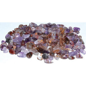 1 lb Super 7 tumbled chips 5-7mm 1 lb Super 7 tumbled chips 5-7mm
