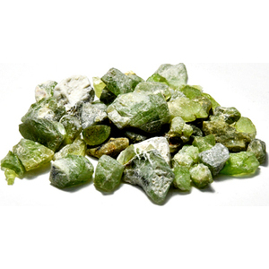 1 lb Peridot untumbled chips (5-20mm)