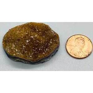 2" Amethyst free form druse cabochon 2" Amethyst free form druse cabochon