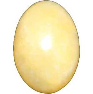 2" Calcite, Yellow egg 2" Calcite, Yellow egg
