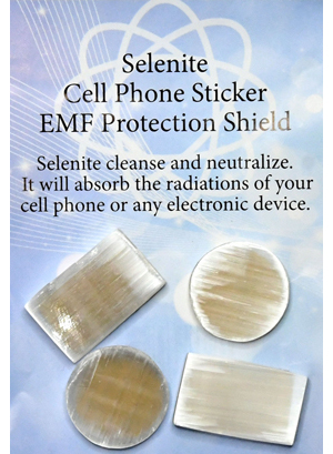 EMF Protection Selenite (set of 4)