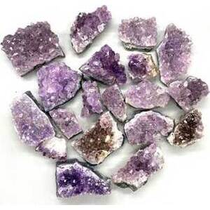 ~3# Flat of Amethyst B druse