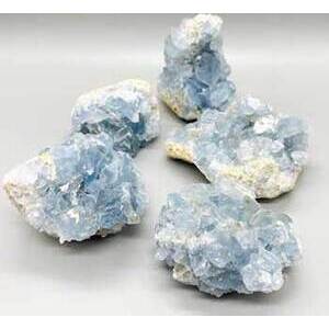 ~11# Flat of Celestite 4-5" ~11# Flat of Celestite 4-5"