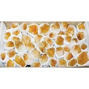 Flat Of Citrine Points Flat Of Citrine Points