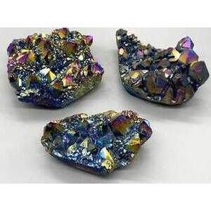 ~6.6# Crystal druse plantinum rainbow ~6.6# Crystal druse plantinum rainbow