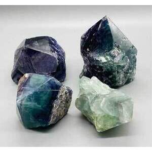 ~7# Flat of Fluorite, polished top ~7# Flat of Fluorite, polished top