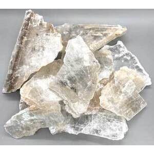 ~12# Flat of Selenite polished slices 5-8" ~12# Flat of Selenite polished slices 5-8"