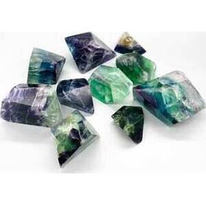 ~5# Fluorite polygone free shape ~5# Fluorite polygone free shape