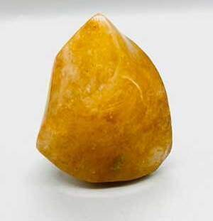 Hematoid Quartz Yellow flame shape