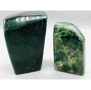 ~2.5# Jade free shape (2 pieces)