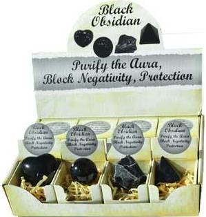 Black Obsidian gift box (set of 12)