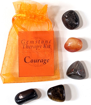 Courage gemstone therapy