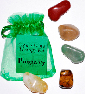 Prosperity gemstone therapy