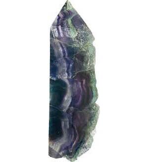 3.1# Fluorite, natural 1 side obelisk