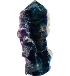 3.5# Fluorite, natural 1 side obelisk