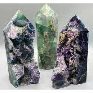 ~2.5# Fluorite, natural 1 side obelisk ~2.5# Fluorite, natural 1 side obelisk