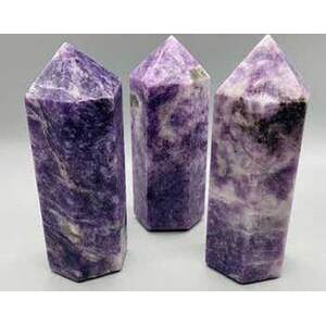 ~5+" Lepidolite obelisk