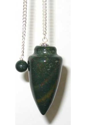 Plain Bloodstone Pendulum