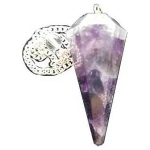 6-sided Amethyst pendulum 6-sided Amethyst pendulum