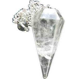 6-sided Quartz pendulum