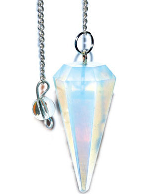 6-sided Opalite pendulum 6-sided Opalite pendulum
