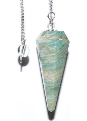 6-sided Amazonite pendulum 6-sided Amazonite pendulum