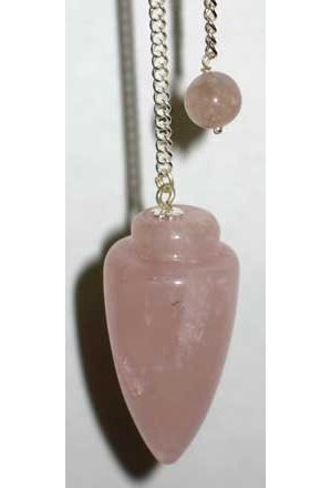 Plain Rose Quartz Pendulum