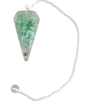 Apatite Orgone pendulum Apatite Orgone pendulum