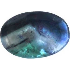 Fluorite palm stone