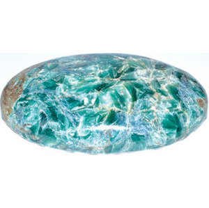 Kyanite palm stone Kyanite palm stone