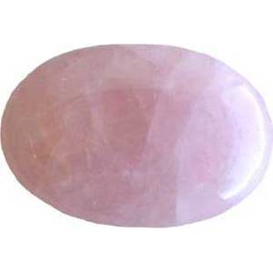 Rose Quartz palm stone