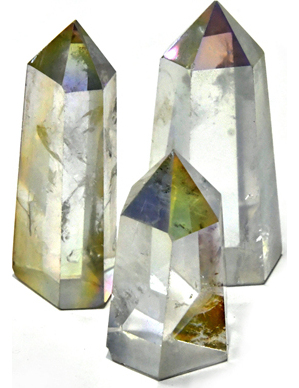 1 1/2 +" Angel Aura qtz point 1 1/2 +" Angel Aura qtz point