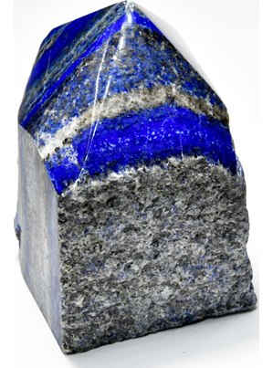 ~6.6# Lapis top polished point