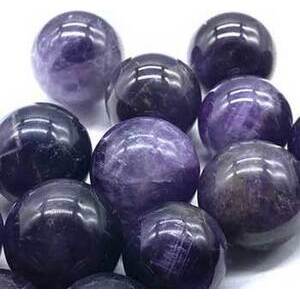 1 lb 15- 25mm Amethyst marble 1 lb 15- 25mm Amethyst marble