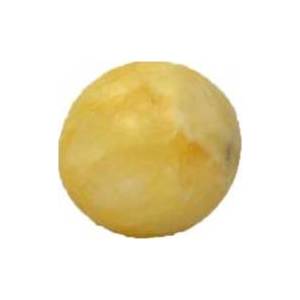40mm Calcite, yellow sphere